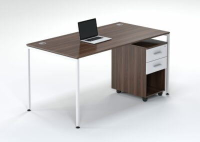 Nexus 1400 Desk With 2 Drawer Mobile