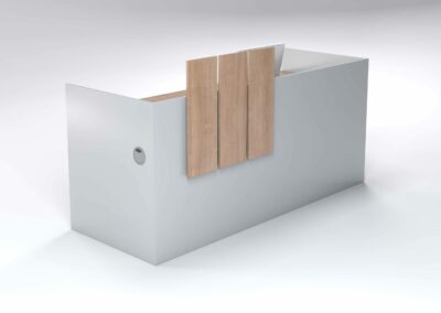 Trio 1600 Counter With 2 Drawers