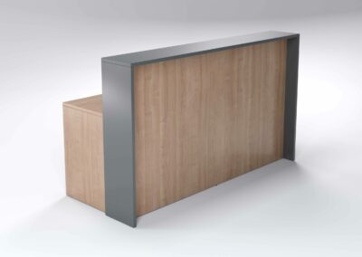 Welcome 1600 Straight Counter With 2 Drawers