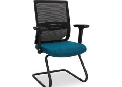 Orion Visitors Chair With Netting Backrest