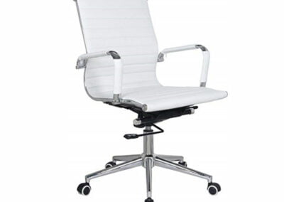 Eames Mid Back With Swivel & Tilt Mechanism – Black